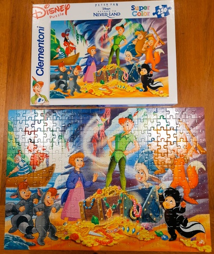 Peter Pan in Disney return to never-land 250p - CLEMENTONI