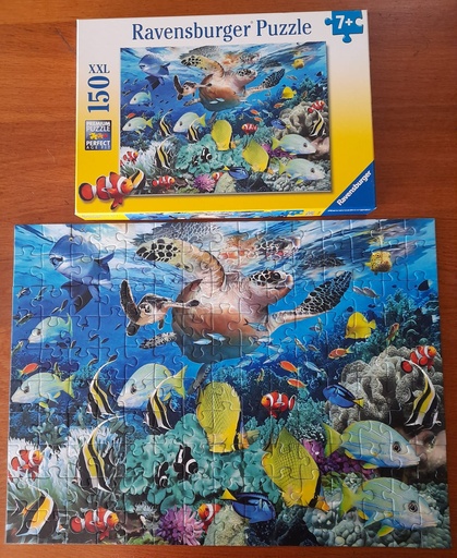 Puzzle "Le paradis sous l'eau" 150p - RAVENSBURGER 