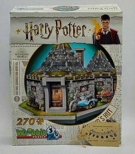 Puzzle 3D 270p "La cabane de Hagrid"- WREBBiT 