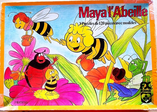 Puzzle Maya l'abeille 2x120p - FX SCHMiD 