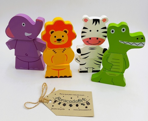 Jeu d'animaux aimantés