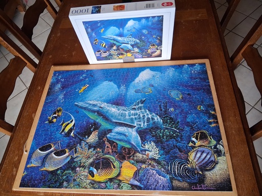 Puzzle 1000p Collection Blue Océan  - NATHAN