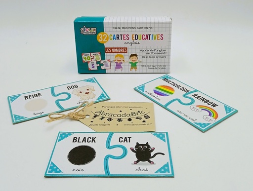 30 cartes éducatives - JEUX DE MOMES