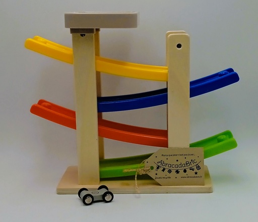 Circuit garage en bois - MOJY