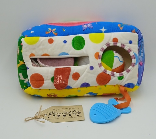 Boite à mouchoirs jouets sensoriel tissu - AUNEY