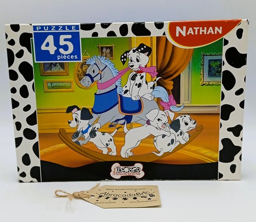 Puzzle "les 102 dalmatiens" - 45p - NATHAN 
