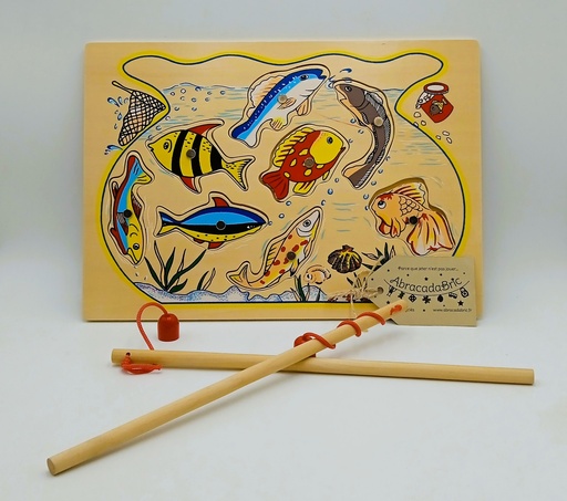 Puzzle pêche à la ligne - LA MALLE AUX JOUETS 
