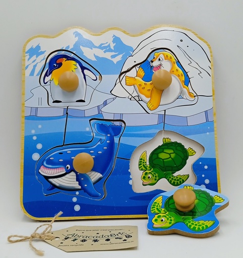 Puzzle à encastrer animaux de la banquise  - SMYTHS TOYS