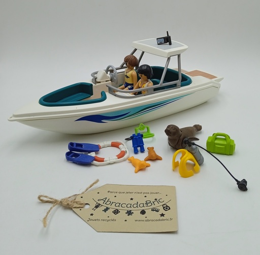 Bateau avec plongeurs - PLAYMOBiL
