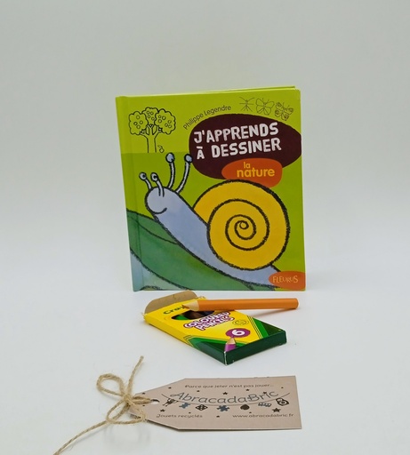 J'apprends à dessiner "la nature" - FLEURUS