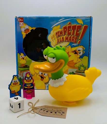 Tempête à la mare - LANSAY 