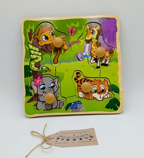 Puzzle animaux en bois - SMYTHS TOYS 