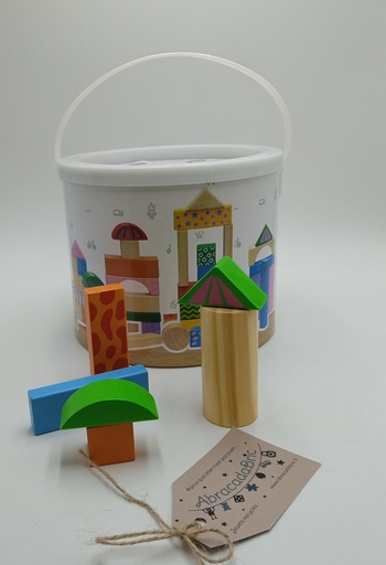 Blocs de construction en bois - BiLOBA