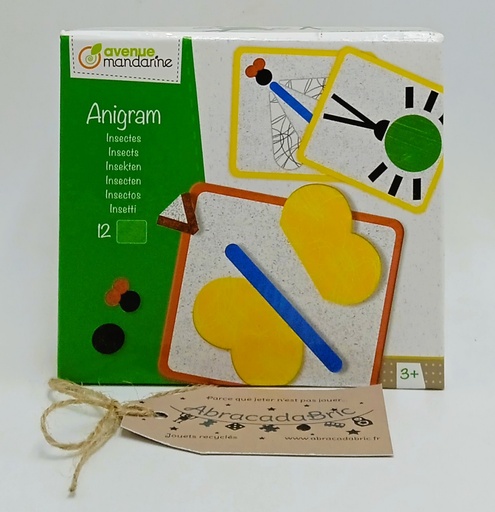 Anigram insectes - AVENUE MANDARiNE 