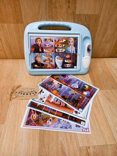 Le pupitre éducatif, la reine des neiges  - CLEMENTONi 