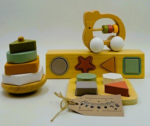 Coffret d'éveil en bois - CULTURA