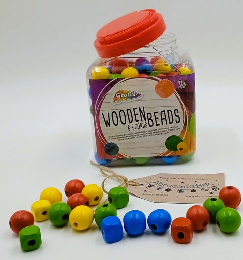 Perles en bois - GRAFiX 