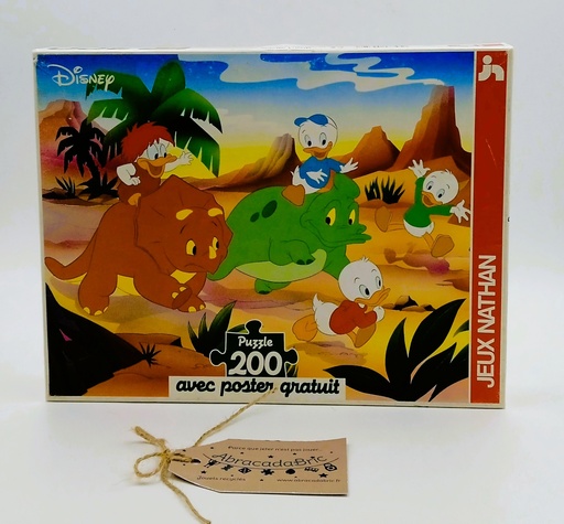 Puzzle "le grand prix des dinosaures"- 200p - NATHAN 