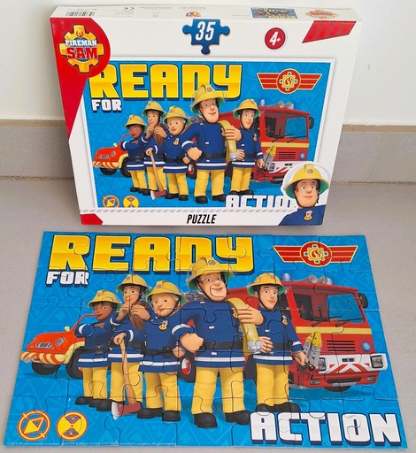 Puzzle "fireman Sam" -35p- HiT ENTERTAiNMENT