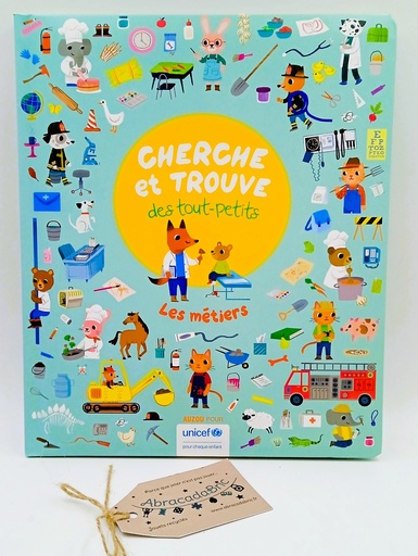 Cherche et trouve des tout-petits"Les métiers" - AUZOU