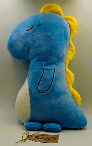 Peluche dinosaure bleu 45cm 