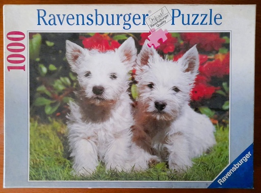 Puzzle "bébés westies" 1000p - RAVENSBURGER  