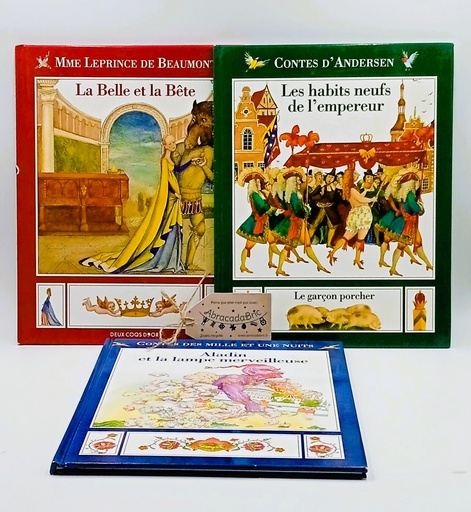 Lot 3 livres - DEUX COQS D'OR 