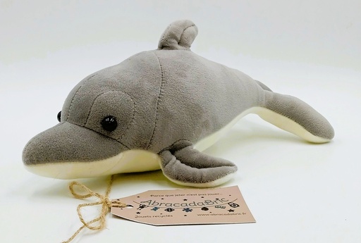 Peluche dauphin 27cm - HERMANN TEDDY 