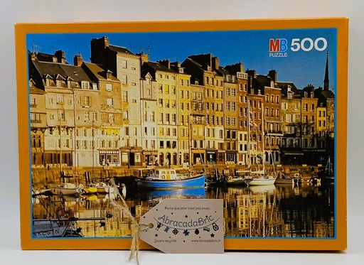 Puzzle "Honfleur Normandie France" 500p - MB PUZZLE