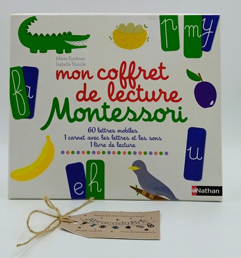 Mon coffret de lecture Montessori - NATHAN