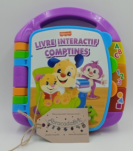 Livre interactif comptines- FiSHER PRiCE    
