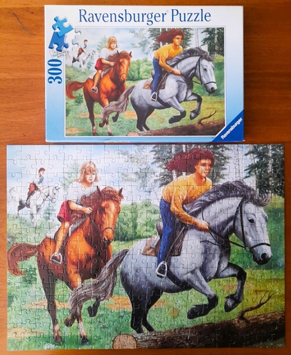 Puzzle "promenade équestre" 300p - RAVENSBURGER  