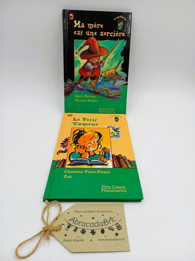 Lot x2 "Ma mère est une sorcière" et "Le petit Tamour" - FLAMMARiON  