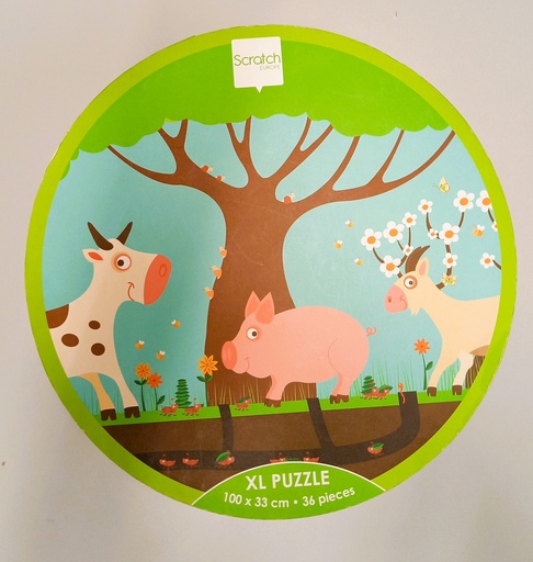 PUZZLE XL "FERME" 36p - SCRATCH EUROPE