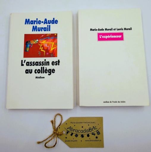 "l'assassin est au collège"et"l'expérienceur"- ÉCOLE DES LOiSiRS 