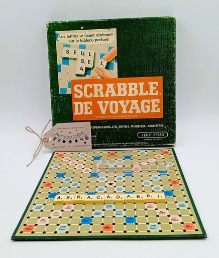 Scrabble de voyage - SPEAR 
