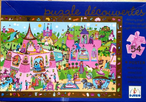 Puzzle princesse 54p - DJECO