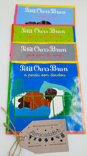 Lot x4 "Petit Ours Brun" - BAYARD 