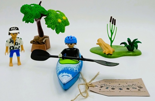 Entrainement de canoé - PLAYMOBIL   