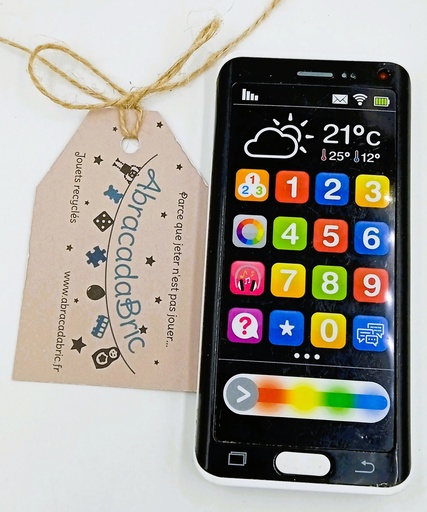 Téléphone avec sons et lumières 