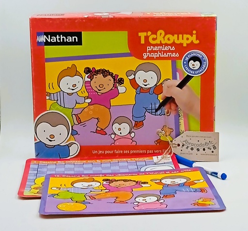 T’choupi premiers graphismes - NATHAN 