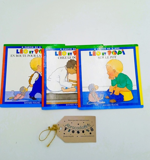 Lot X3 "Léo et Popi" - BAYARD 