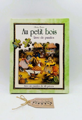 Au petit bois livre de puzzles - EDiTiONS PiCCOliA 