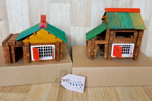 Maison Forestière n°2 et n°17 vintage - JEUJURA 