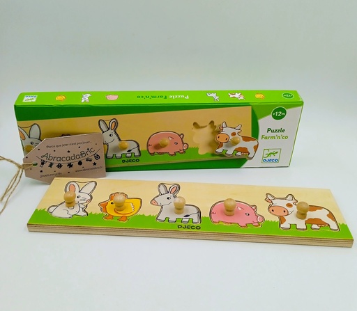 Puzzle Farm'n'co - DJECO 