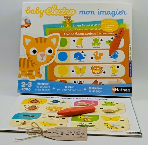 Mon imagier baby électro - NATHAN 