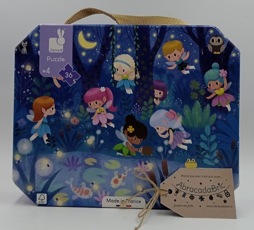Valisette puzzle les petites fées 36 pièces - JANOD