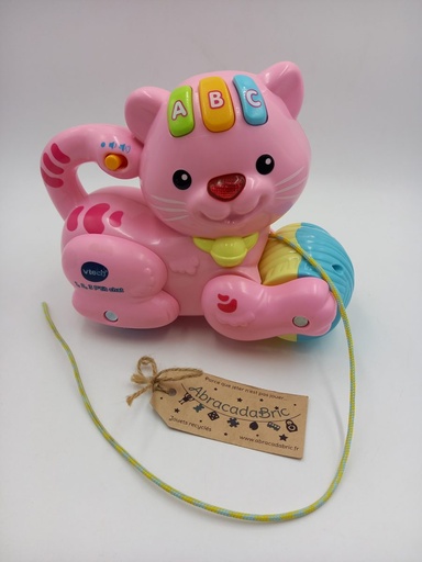 1,2,3 P'tit chat rose  - VTECH 