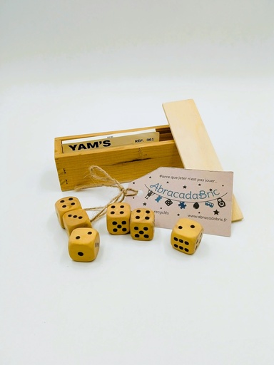 Jeu de Yams en bois