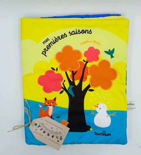 Livre en tissu "Mes premières saisons" - TOURBiLLON 